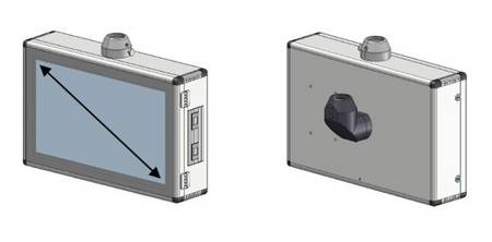 ALUNO W-2000-GK - monitor housing for mobile electronics and technology. Available in different inch sizes.